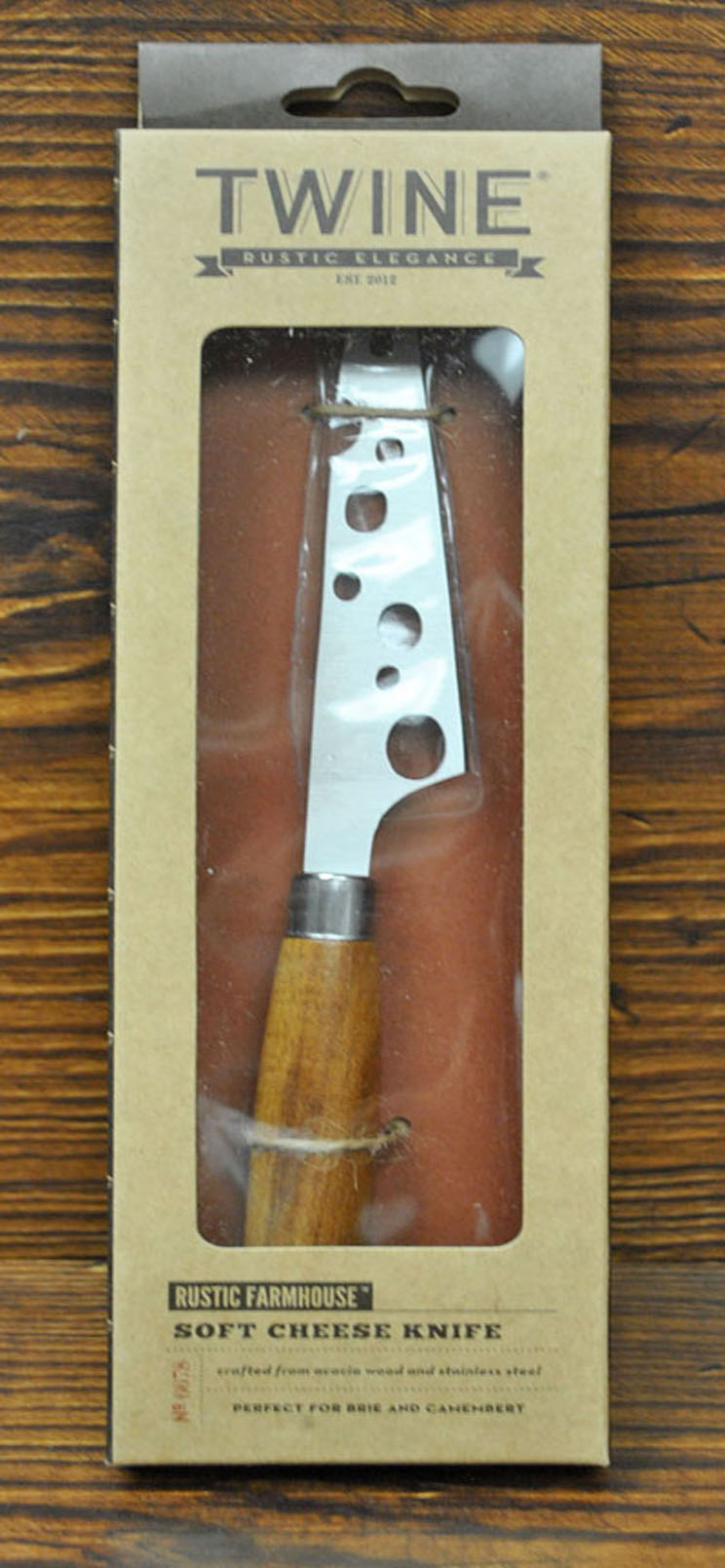 TWINE Rustic Ellegance Gourmet Cheese Knife Set In Original Box Four Piece  Set