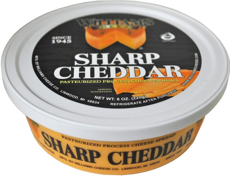 Sharp Cheddar Spread 8 oz. Williams Cheese